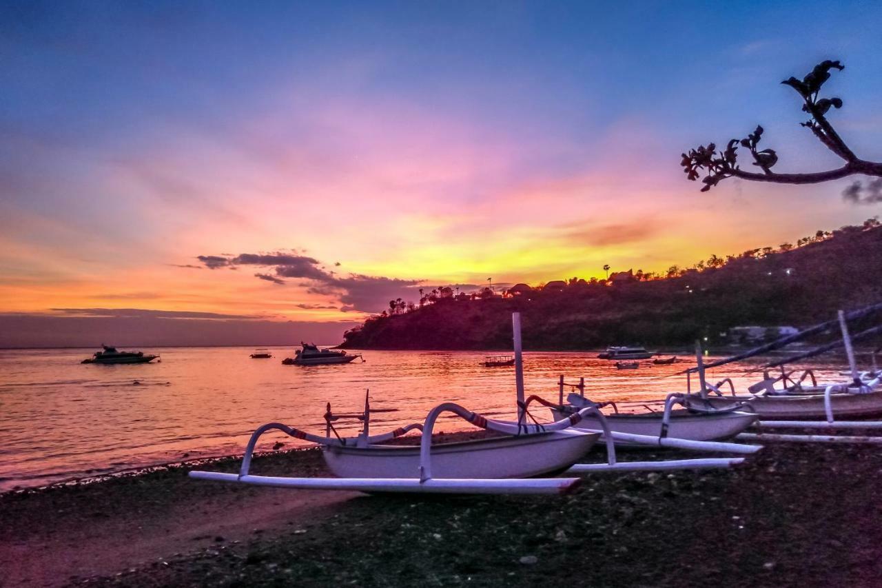 Sunrise Cafe Bungalows Amed Dış mekan fotoğraf